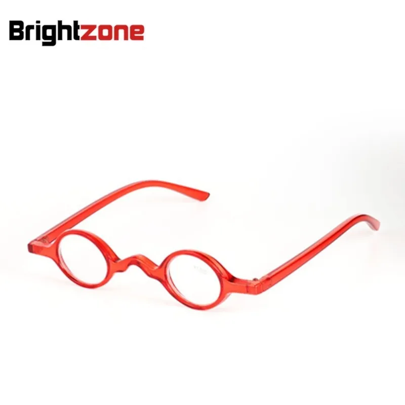 Brightzone Unisex Full Rim Round Acetate Reading Glasses Hc46