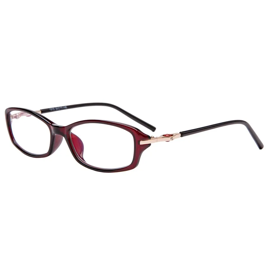 Brightzone Women's Full Rim Square Acetate Alloy Reading Glasses CB22