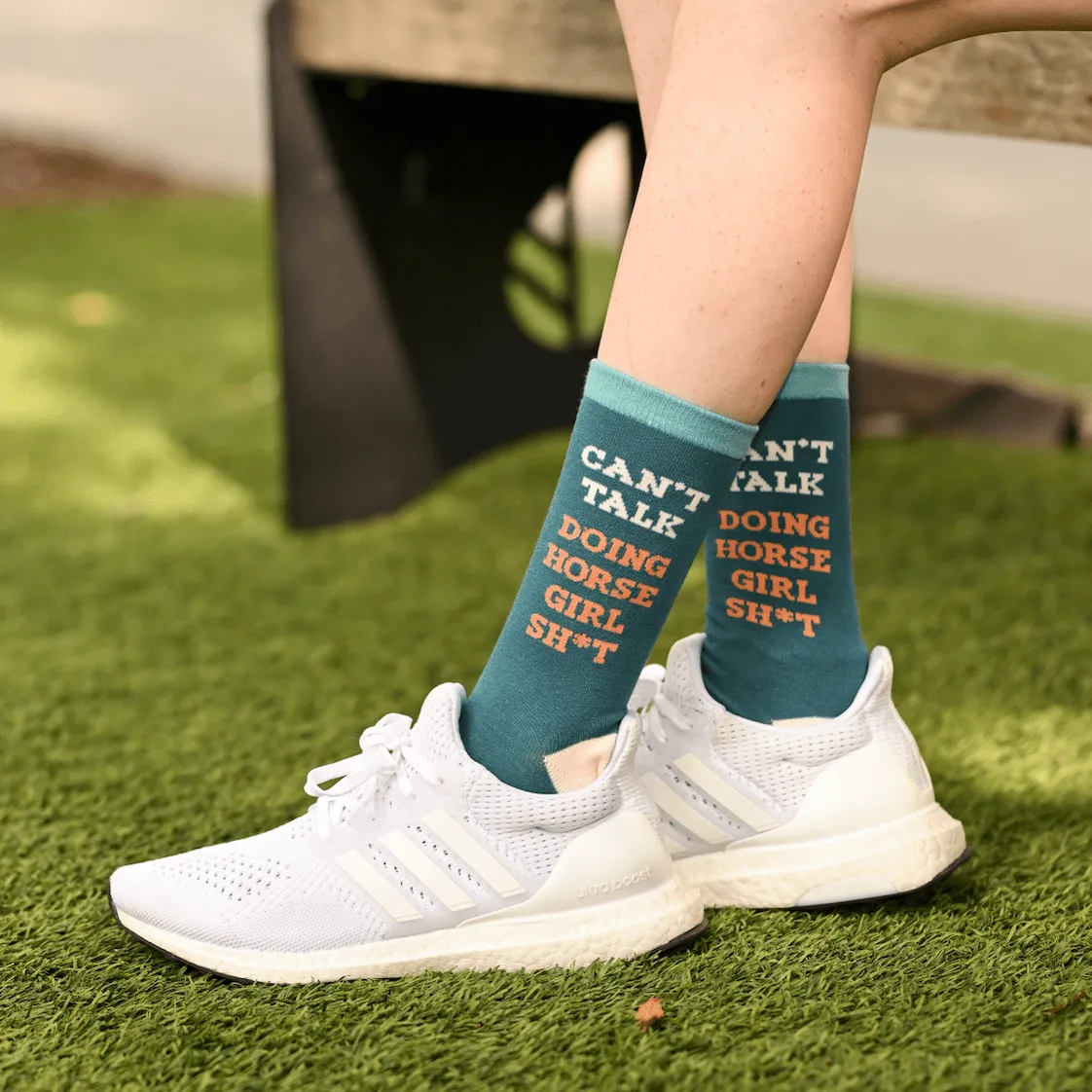 Can't Talk Crew Socks