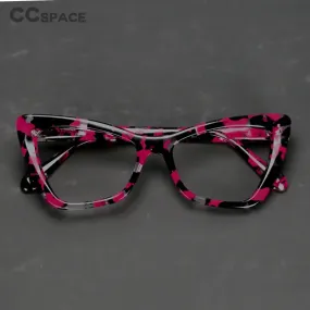 CCspace Women's Full RIm Cat Eye Acetate Hyperopic Reading Glasses R56955