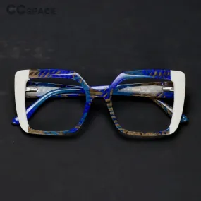 CCspace Women's Full Rim Square Acetate Hyperopic Reading Glasses R56956