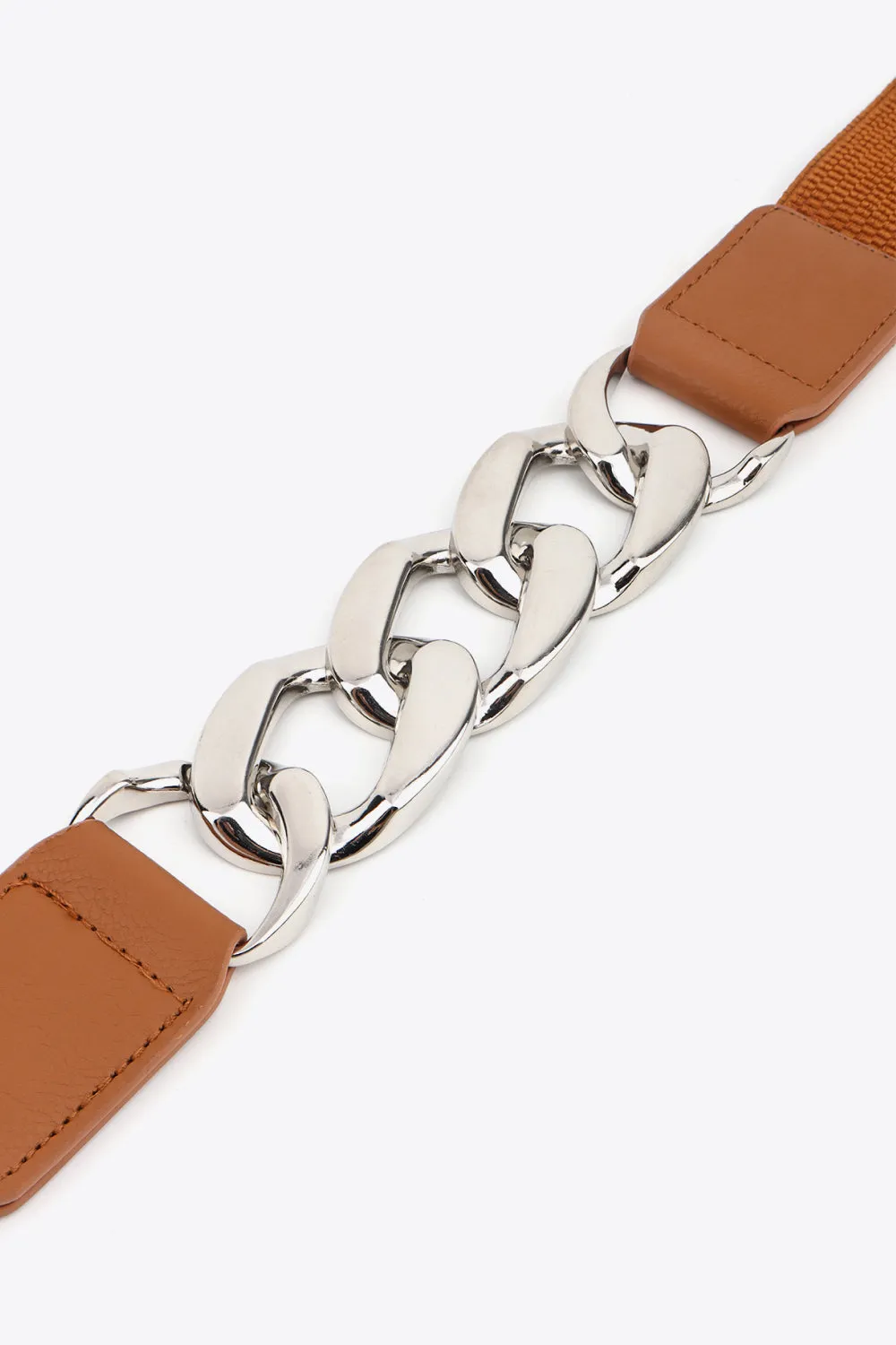 Chain Detail Elastic Belt