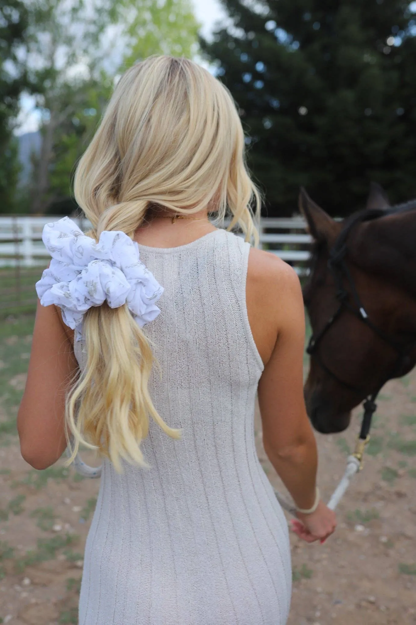 COASTAL COWGIRL JUMBO SCRUNCHIE