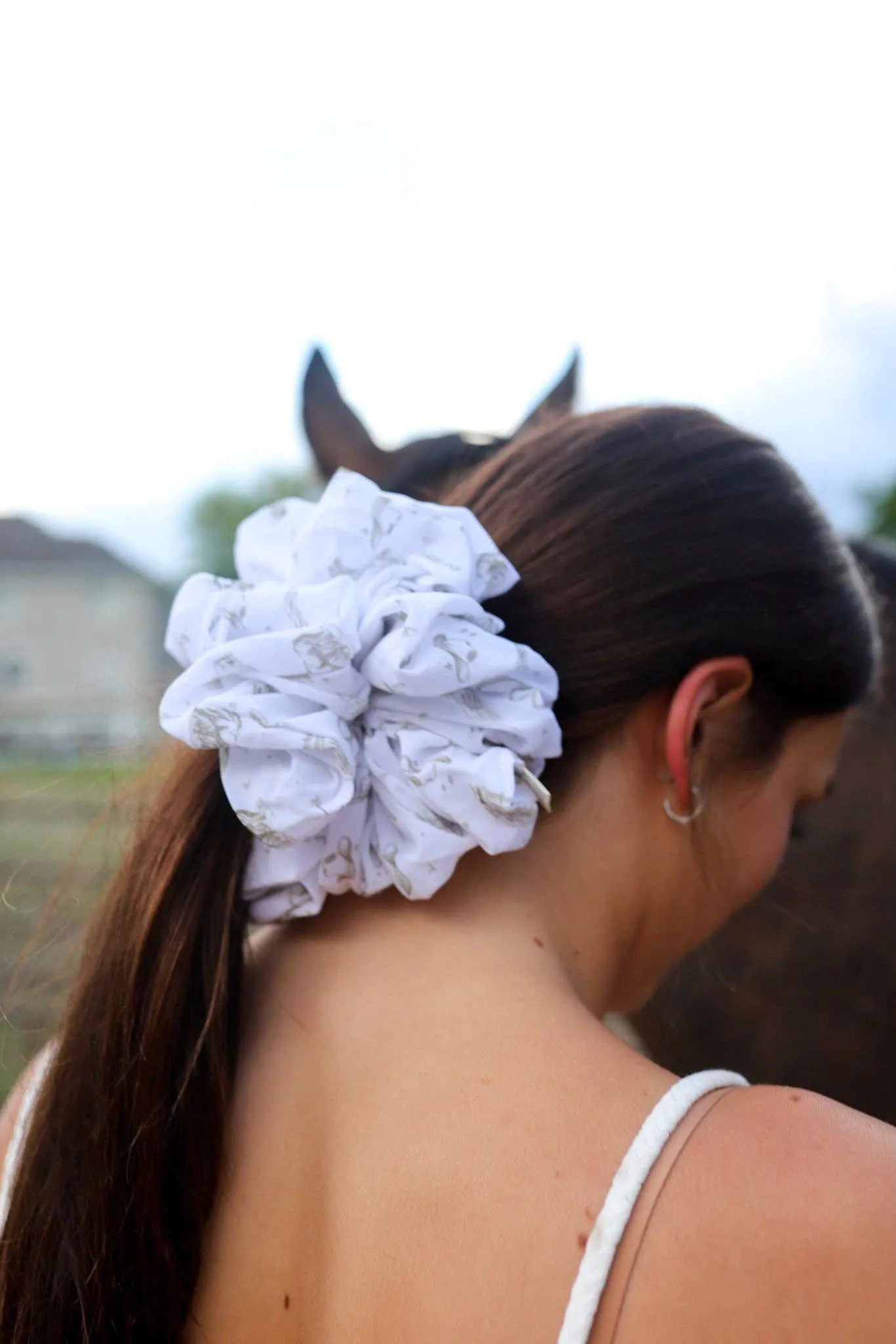 COASTAL COWGIRL JUMBO SCRUNCHIE