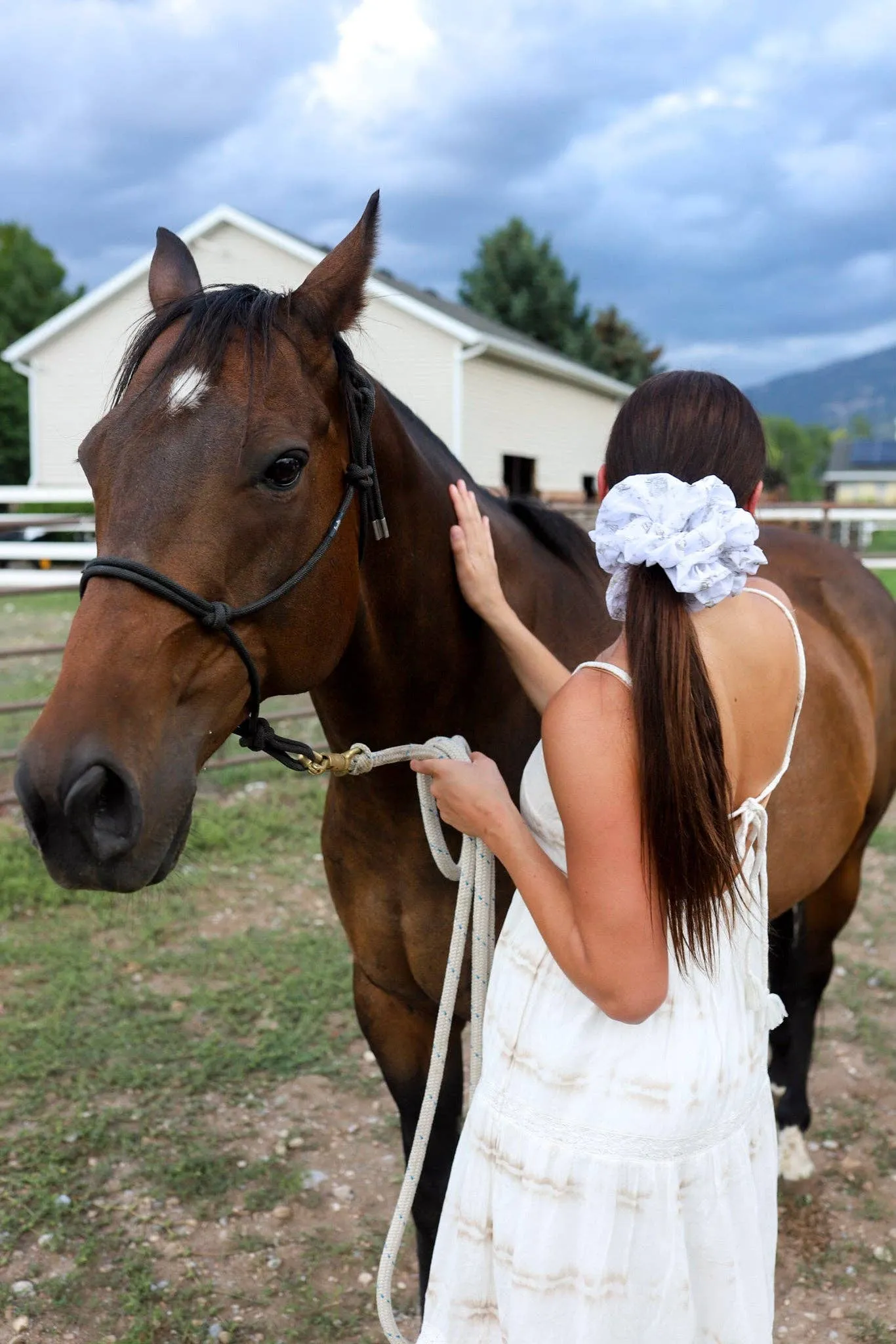 COASTAL COWGIRL JUMBO SCRUNCHIE