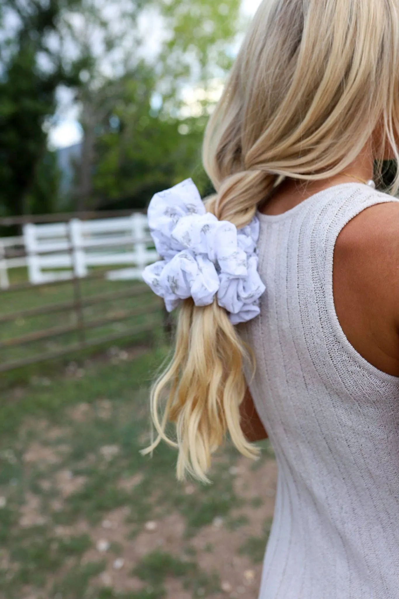 COASTAL COWGIRL JUMBO SCRUNCHIE