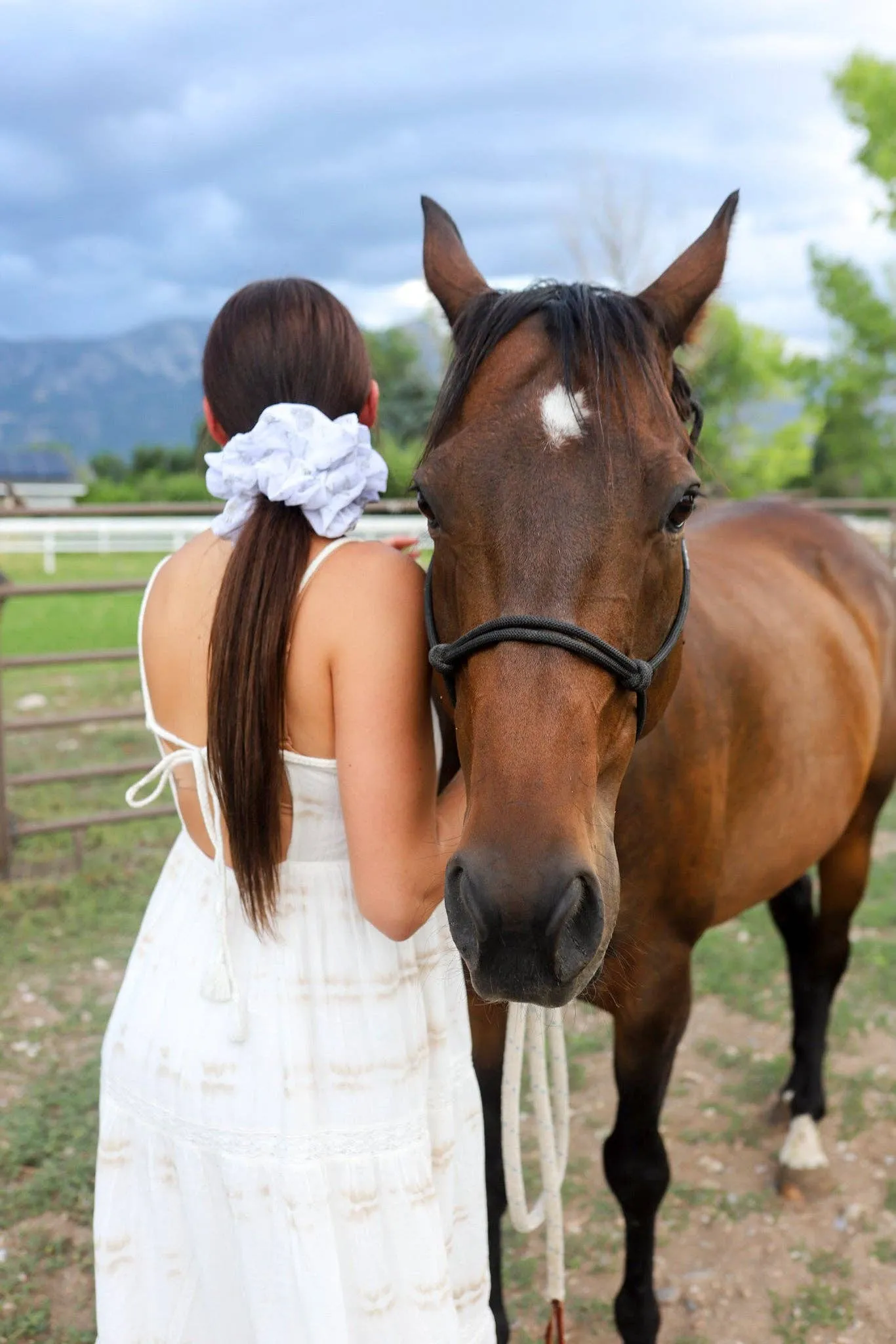 COASTAL COWGIRL JUMBO SCRUNCHIE