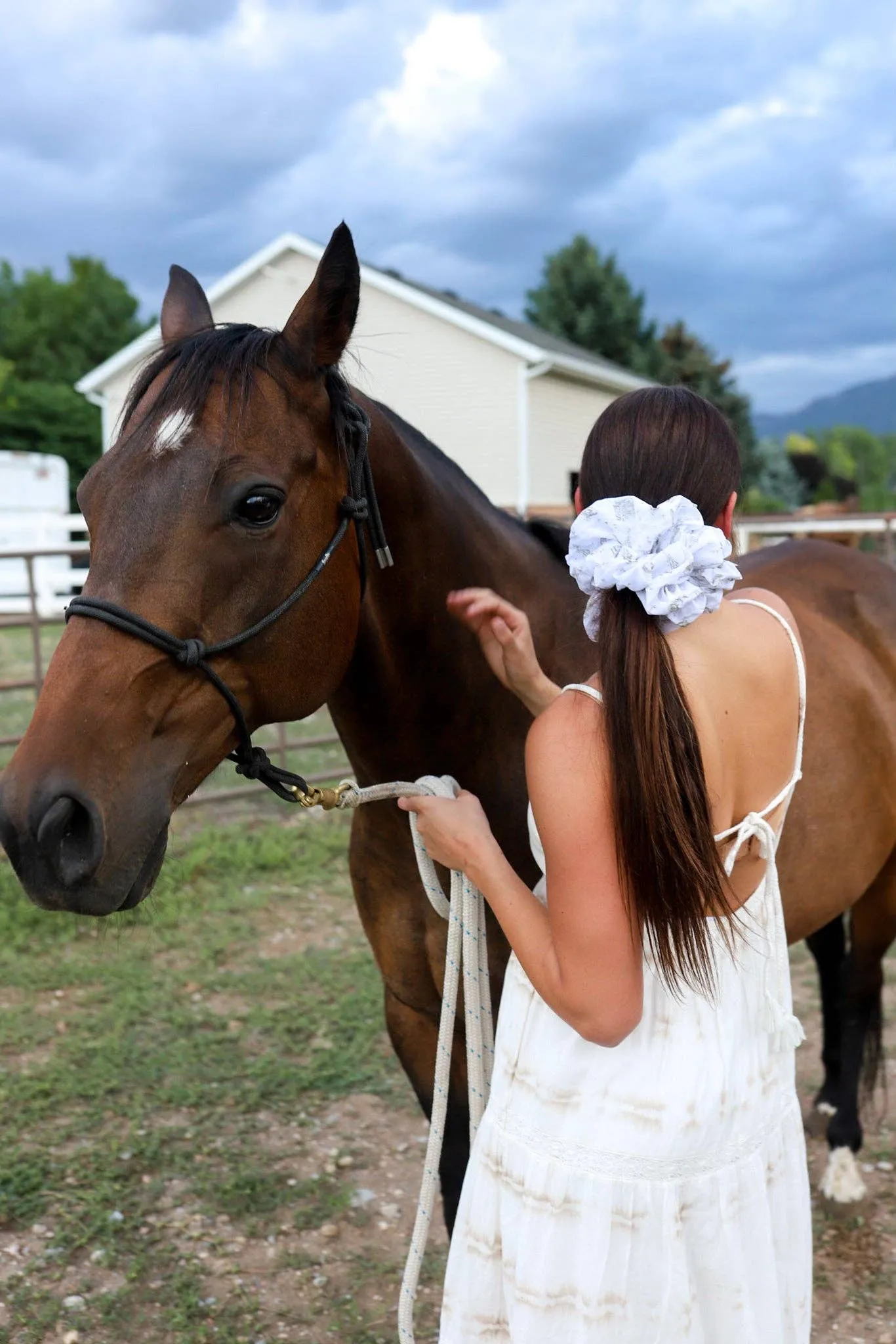 COASTAL COWGIRL JUMBO SCRUNCHIE