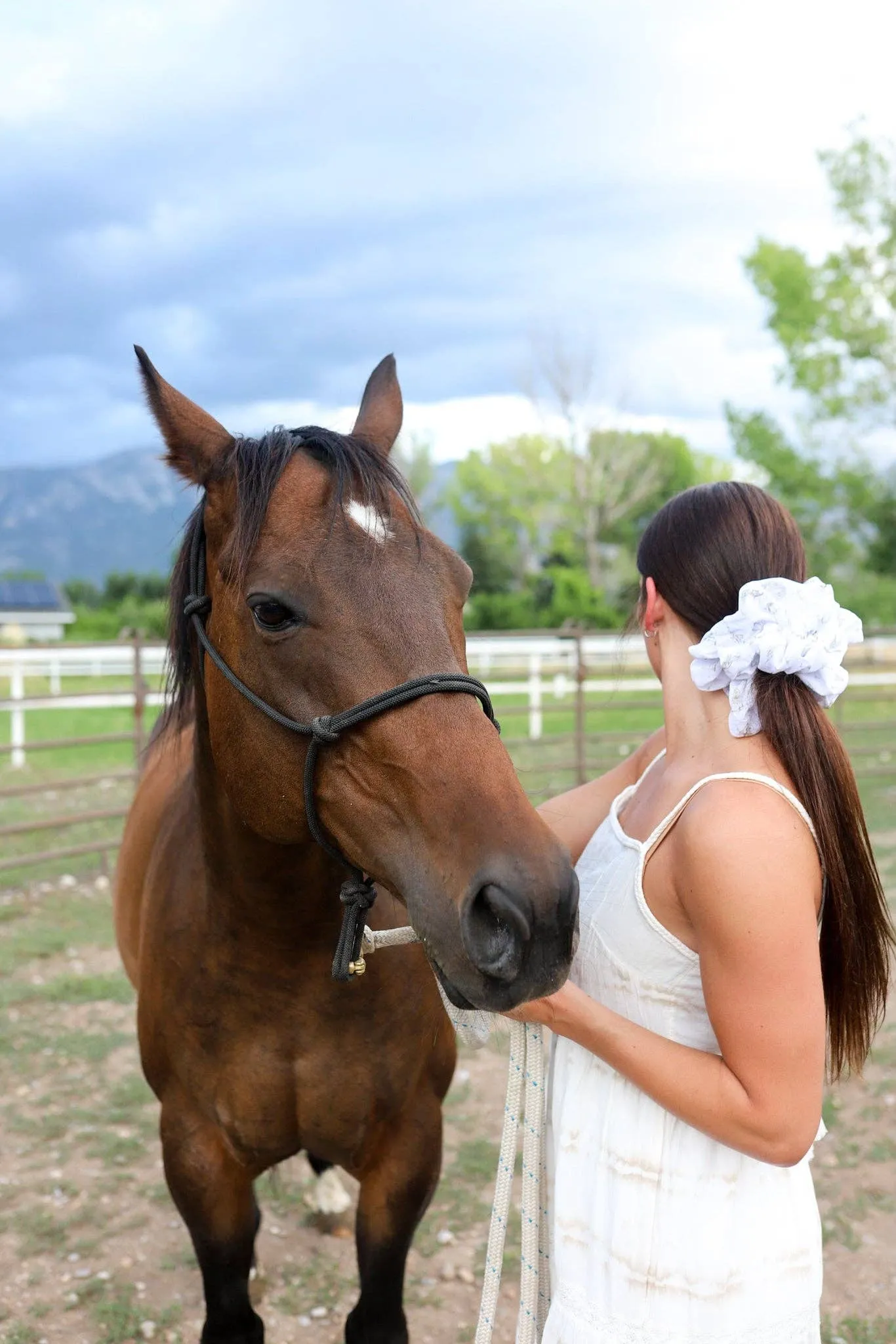 COASTAL COWGIRL JUMBO SCRUNCHIE