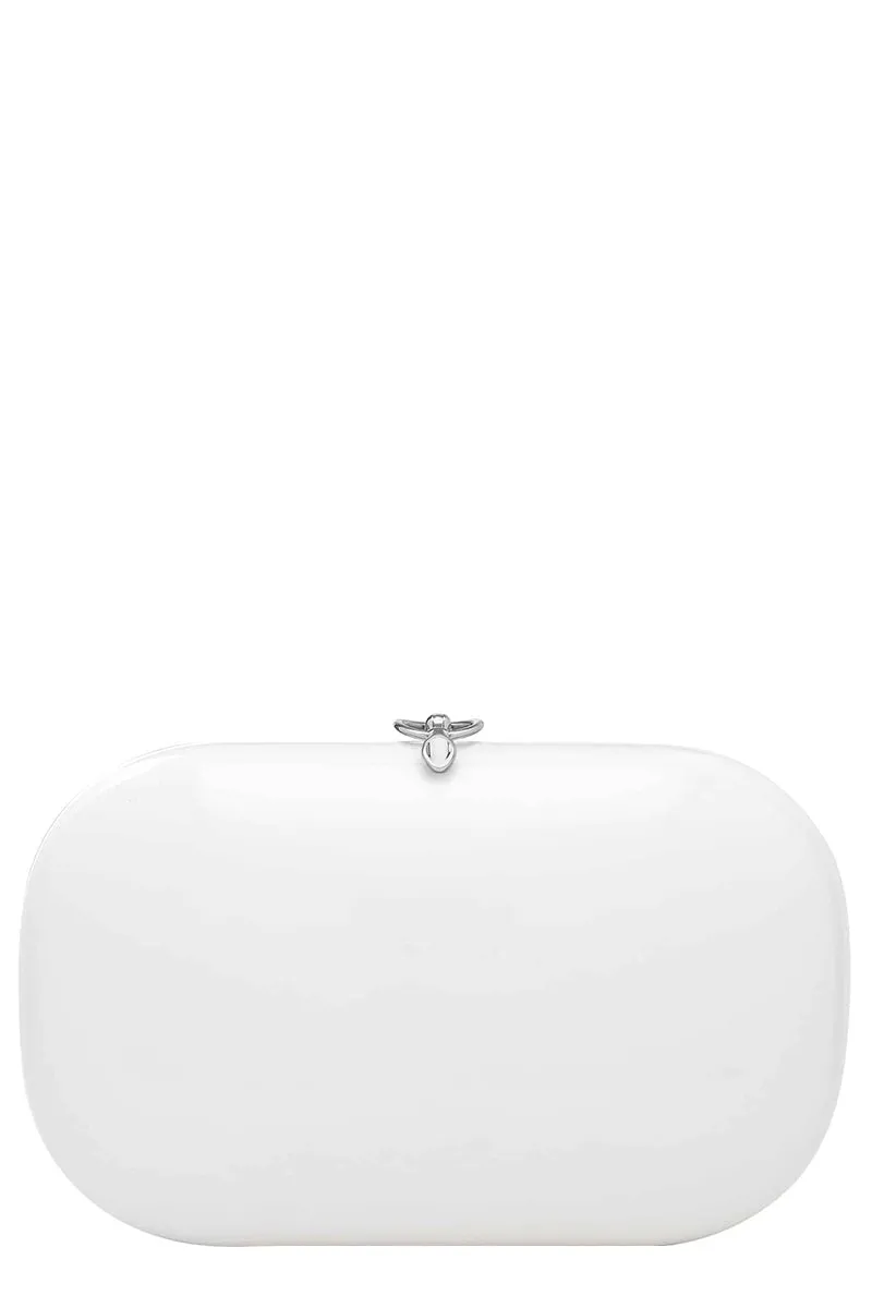 Elina Plus Clutch - White