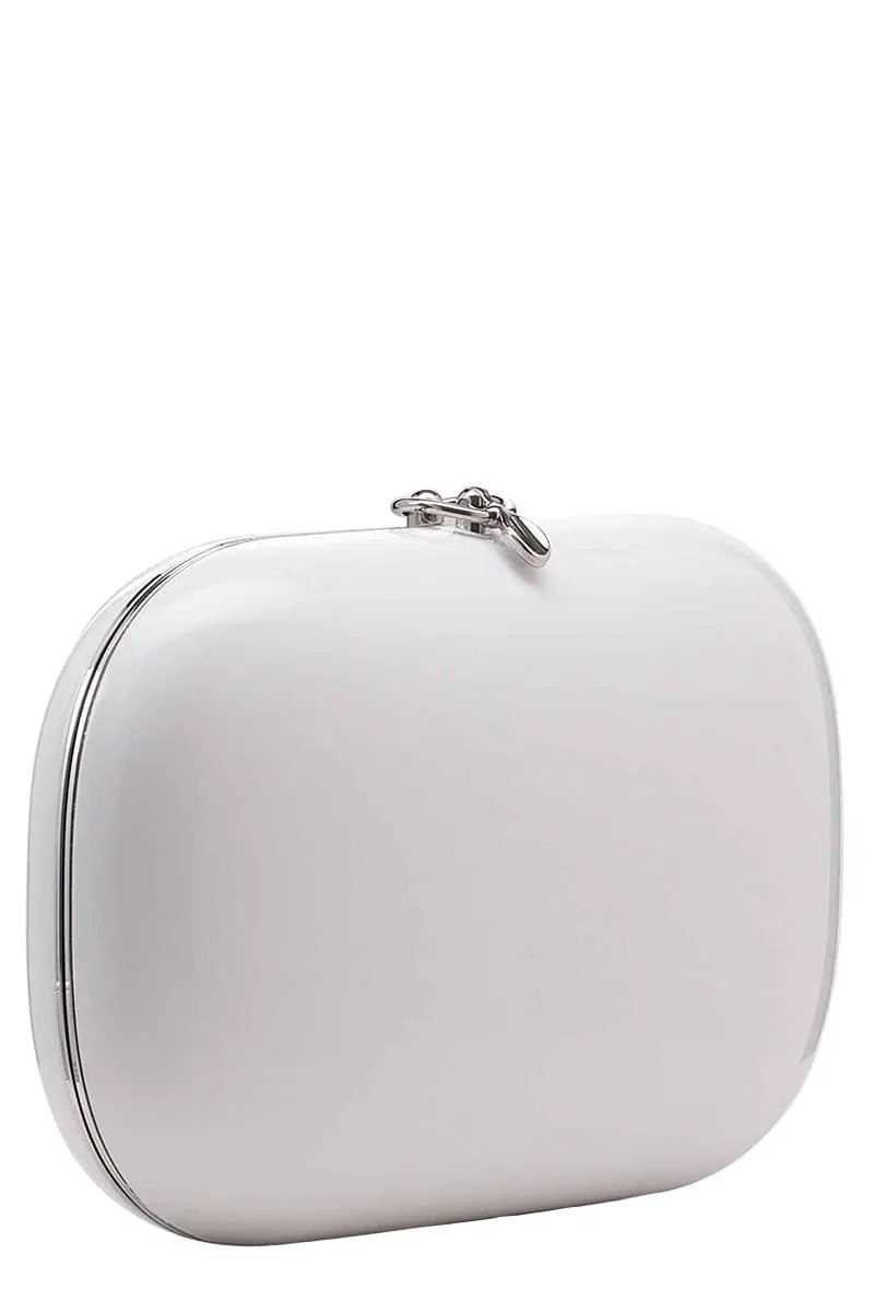 Elina Plus Clutch - White