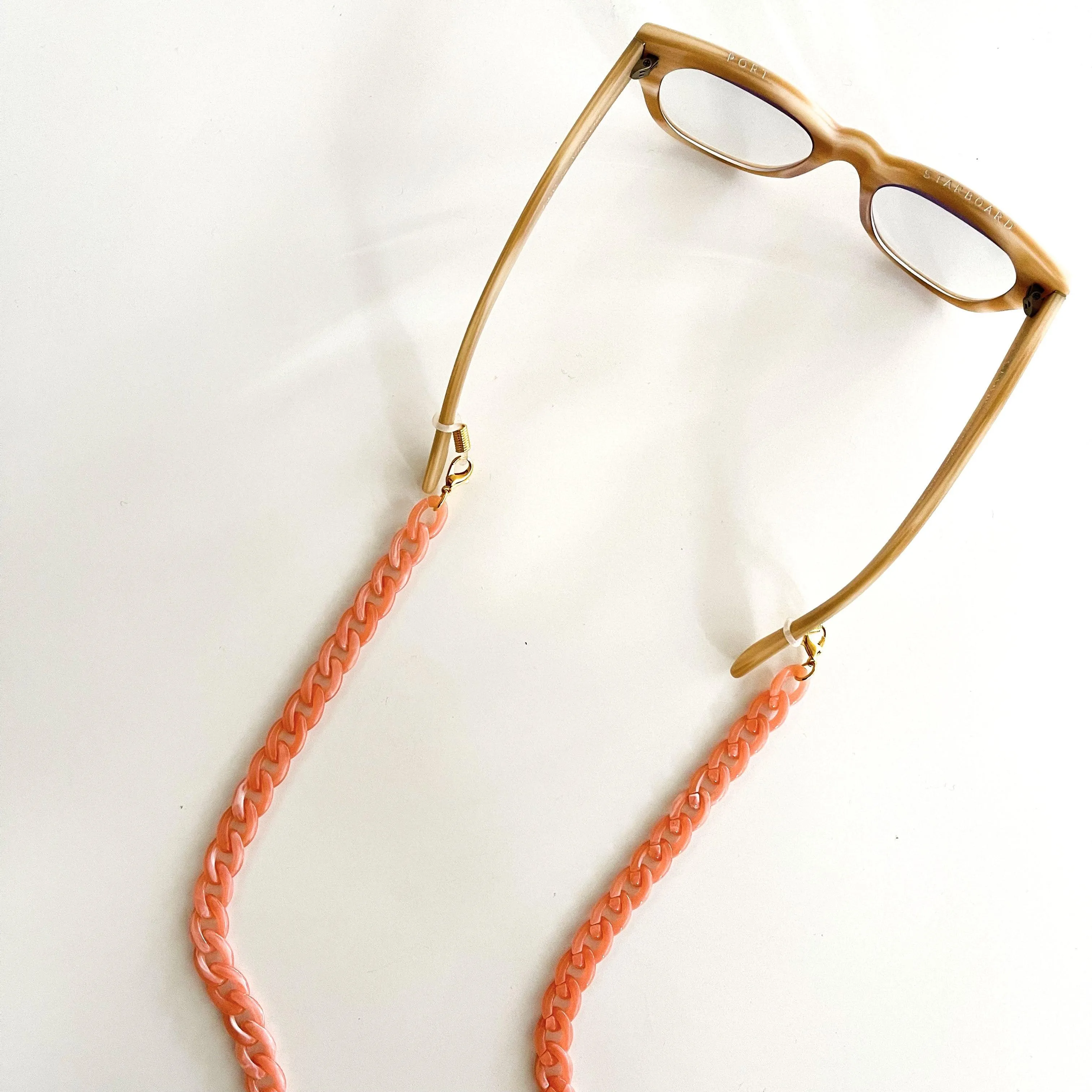 Eyewear Chain | Coral