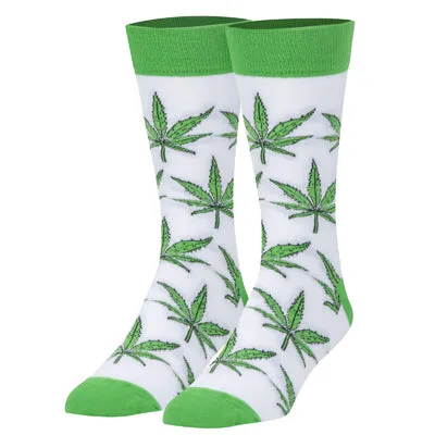 Fan Leaves Socks - Womens