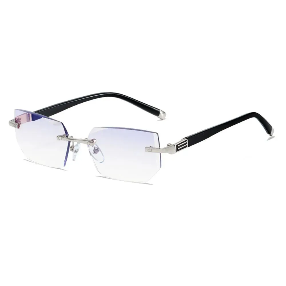 Fashion Anti-Blue Light Reading Glasses Trimming Frame Eye Protection Ultra Light Office Eyeglasses For Men Women Eyewear