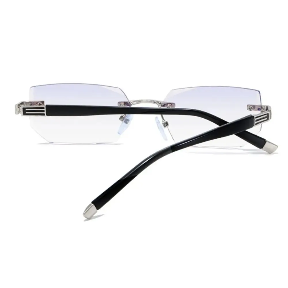 Fashion Anti-Blue Light Reading Glasses Trimming Frame Eye Protection Ultra Light Office Eyeglasses For Men Women Eyewear