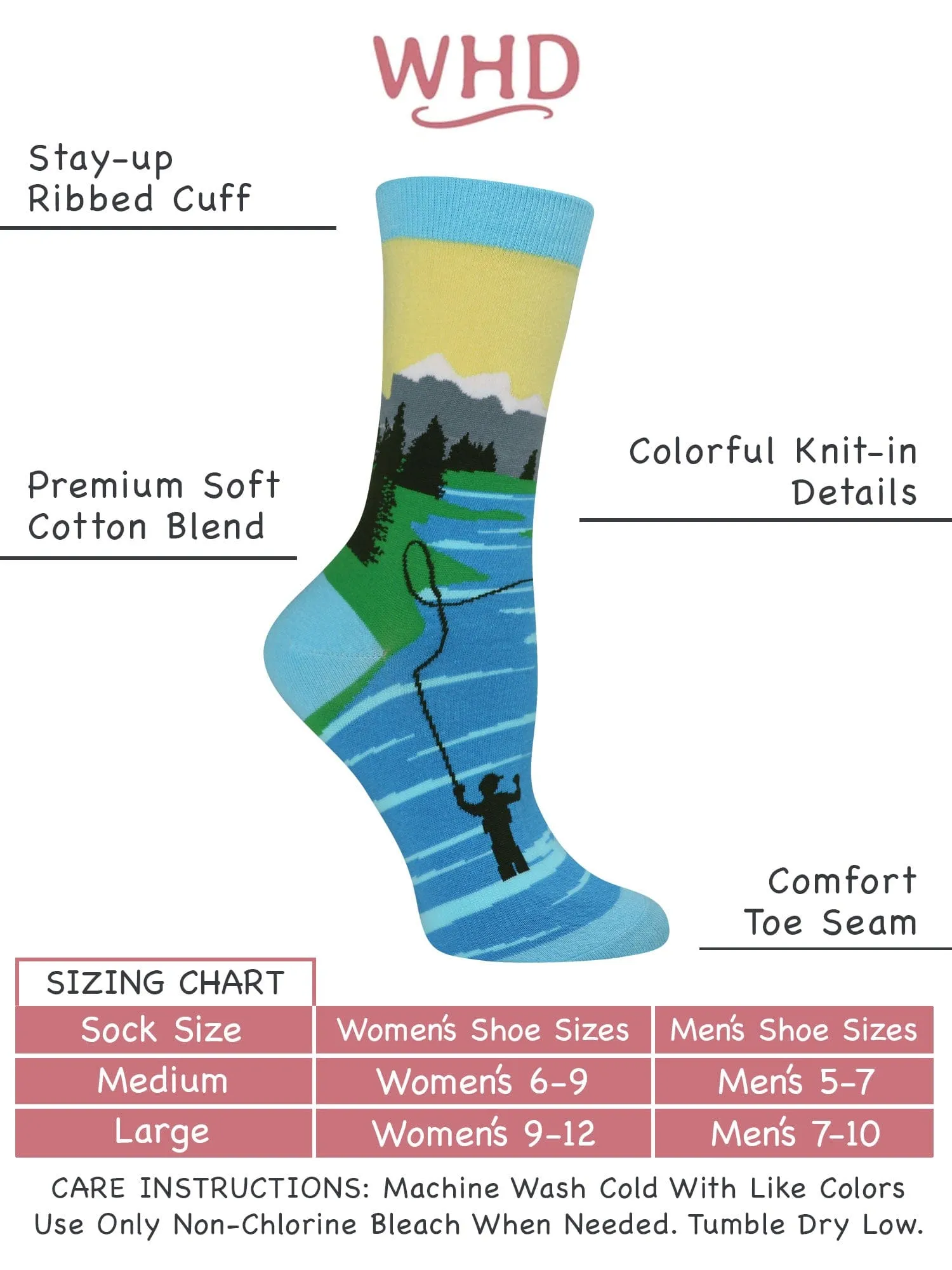 Fly Fishing Socks Gift Perfect Fly Fishing Lover Gift