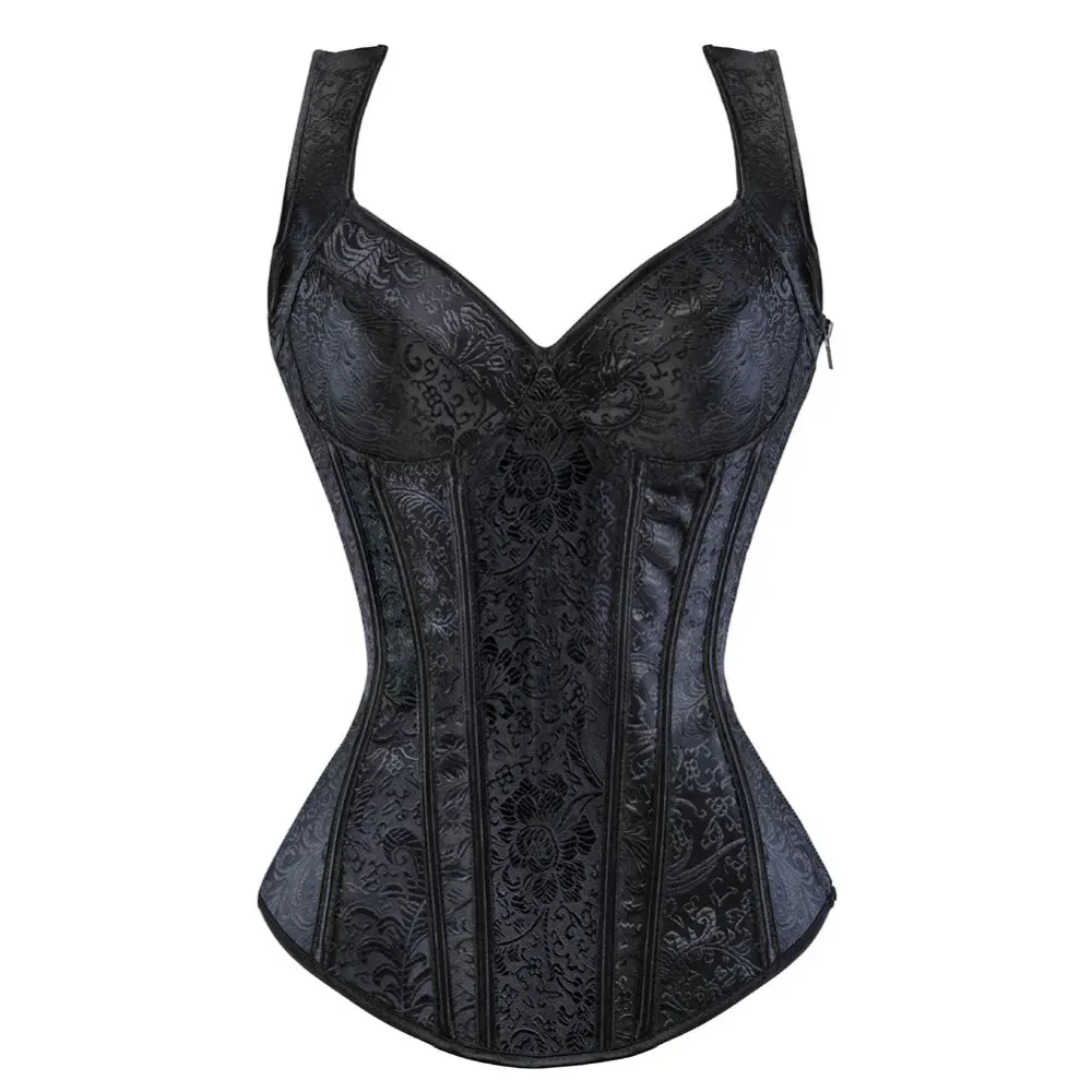 Funki Buys | Lingerie | Women's Satin Shoulder Straps Corsets