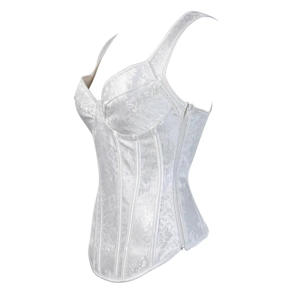 Funki Buys | Lingerie | Women's Satin Shoulder Straps Corsets