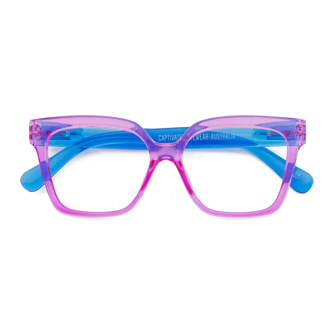 Georgia Pink Blue Reading Glasses