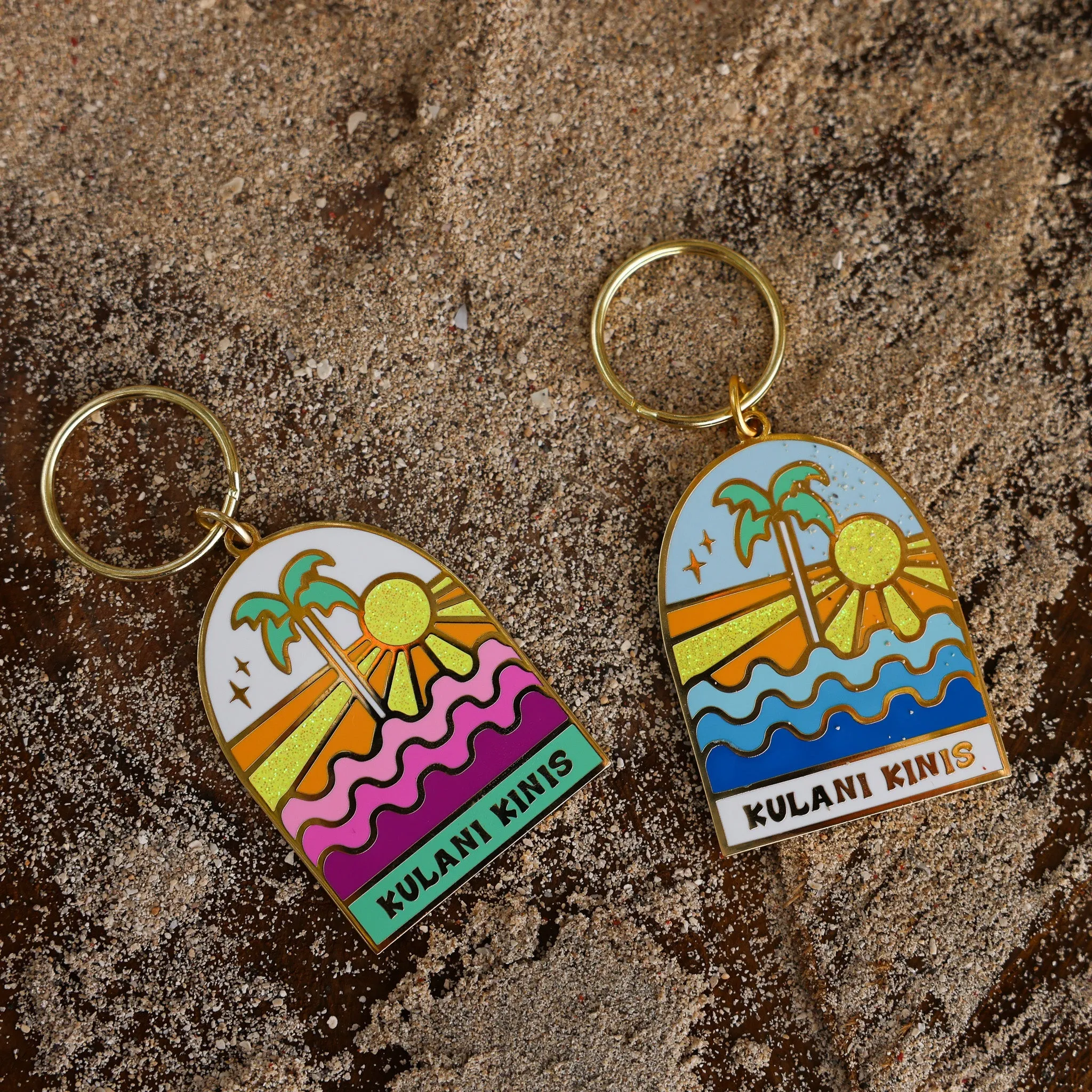 Keychain - Sunrise Blue