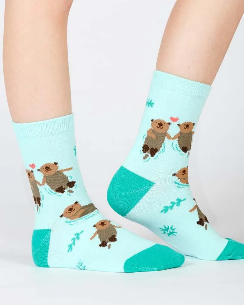 My Otter Half Kid's Crew Socks