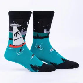 Out of Boaty Experience Men's Crew Socks - Glow in the Dark