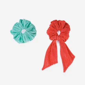 Poolhouse Scarf Scrunchie Set