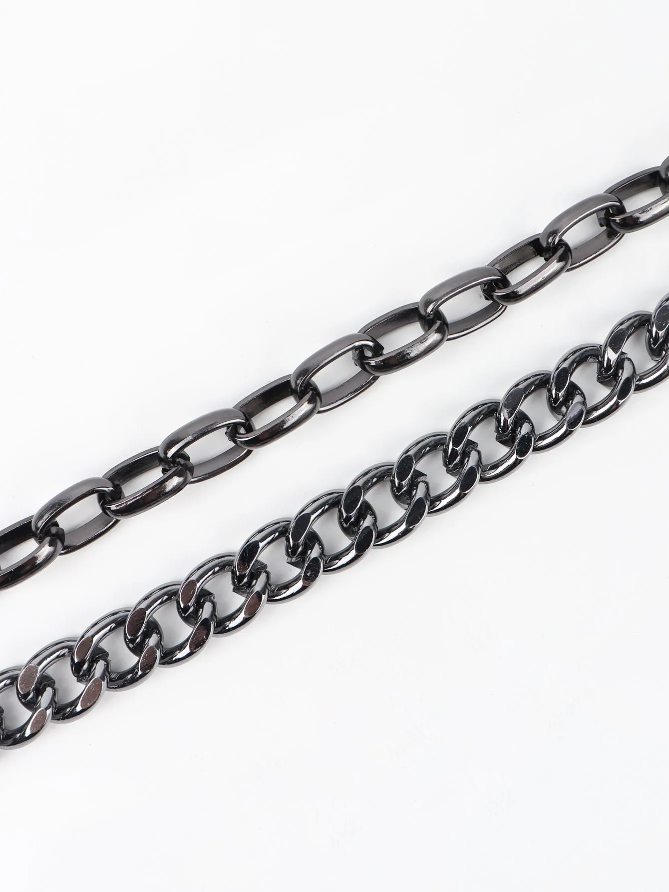 Punk Aluminium Chain Belt