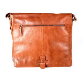 Rowallan Explorer Full Flap Leather Messenger Bag