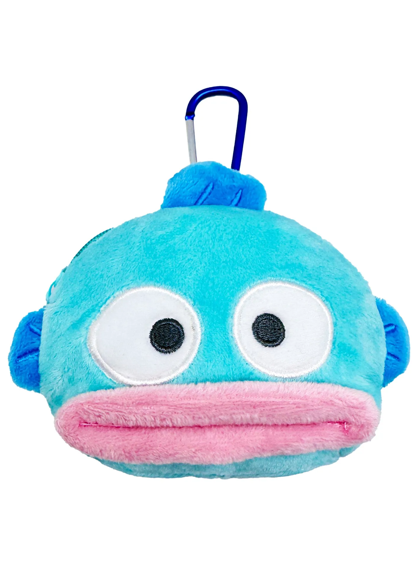 Sanrio Hangyodon Big Face Plush Mascot Carabiner