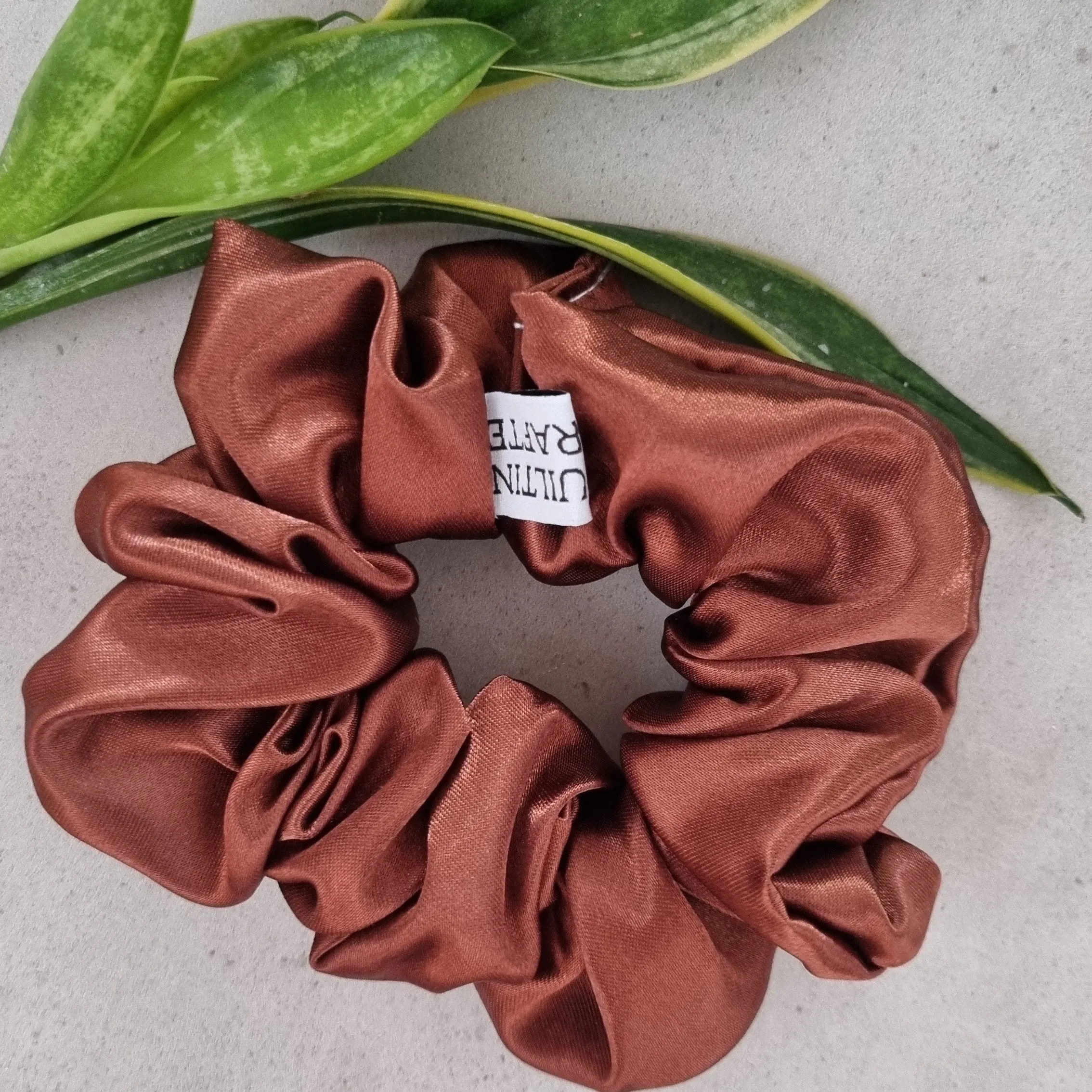 Satin scrunchies -size M