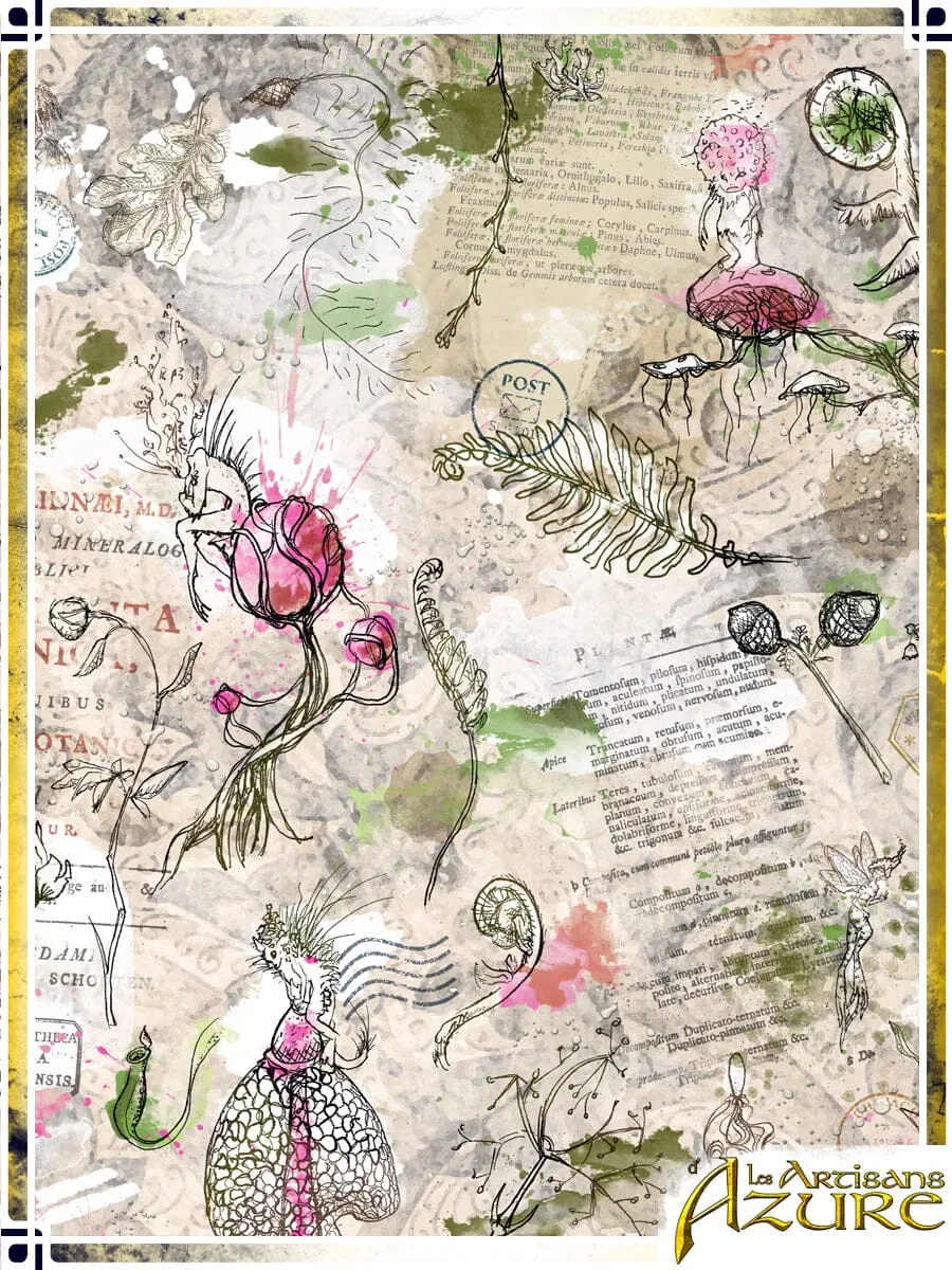 Short Corset Belt Manuscript – Botanist's Herbarium