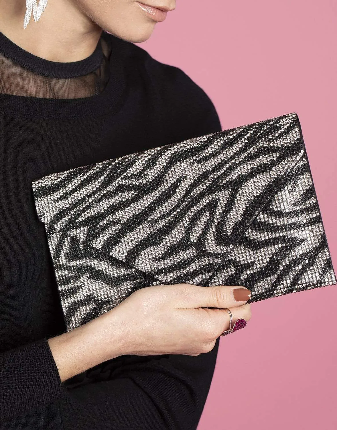 Square Envelope Zebra