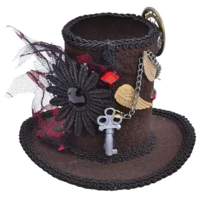 Steampunk Mini Tall Top Hat