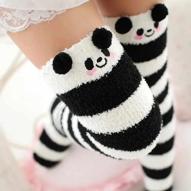 VenusFox Japanese Mori Girl Animal Cute Knee Socks