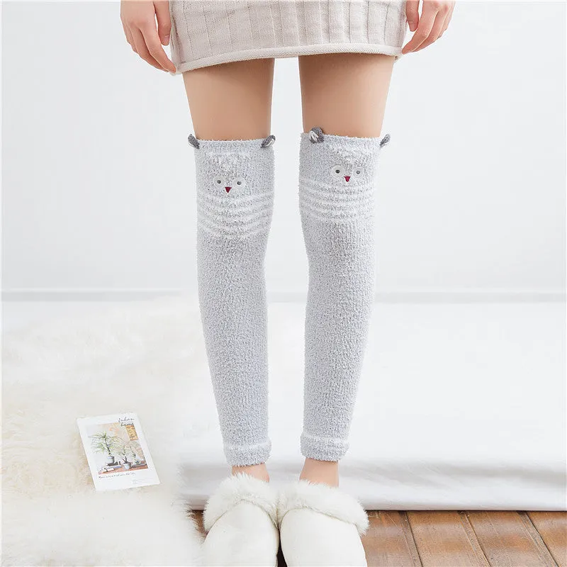 VenusFox Japanese Mori Girl Animal Cute Knee Socks