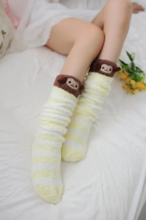 VenusFox Japanese Mori Girl Animal Cute Knee Socks