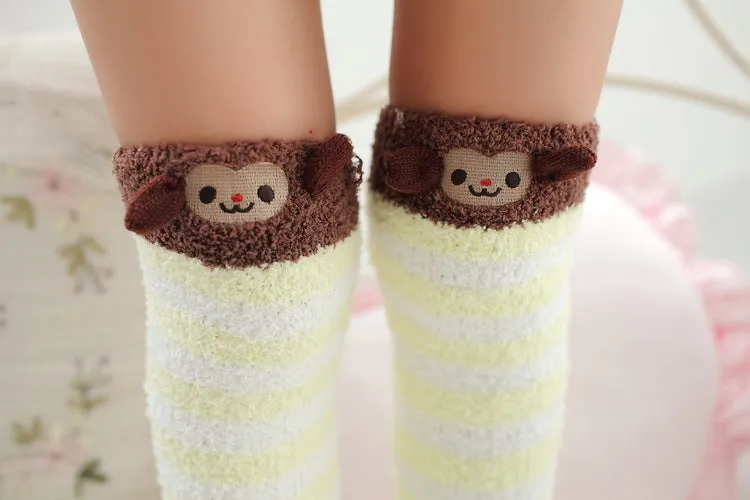 VenusFox Japanese Mori Girl Animal Cute Knee Socks