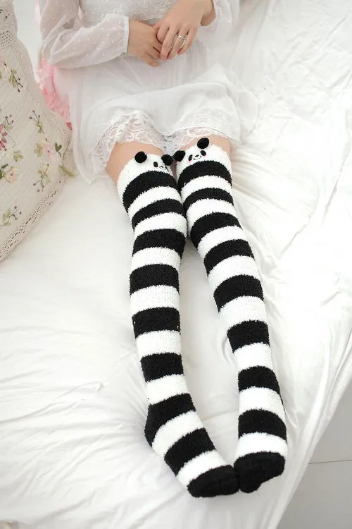 VenusFox Japanese Mori Girl Animal Cute Knee Socks