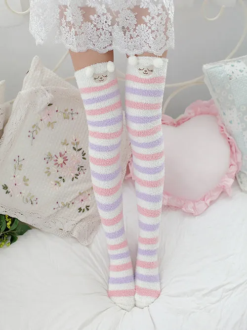 VenusFox Japanese Mori Girl Animal Cute Knee Socks