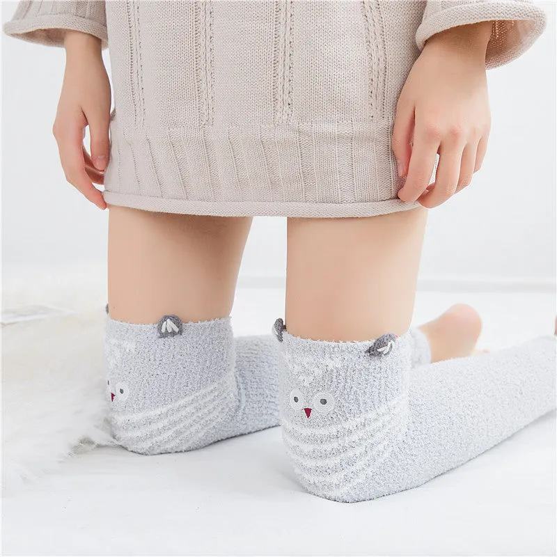 VenusFox Japanese Mori Girl Animal Cute Knee Socks