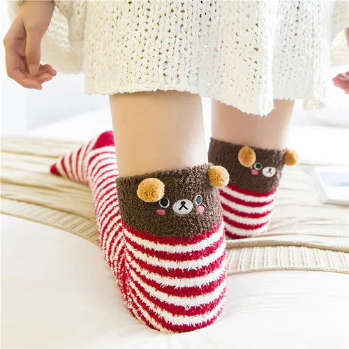 VenusFox Japanese Mori Girl Animal Cute Knee Socks