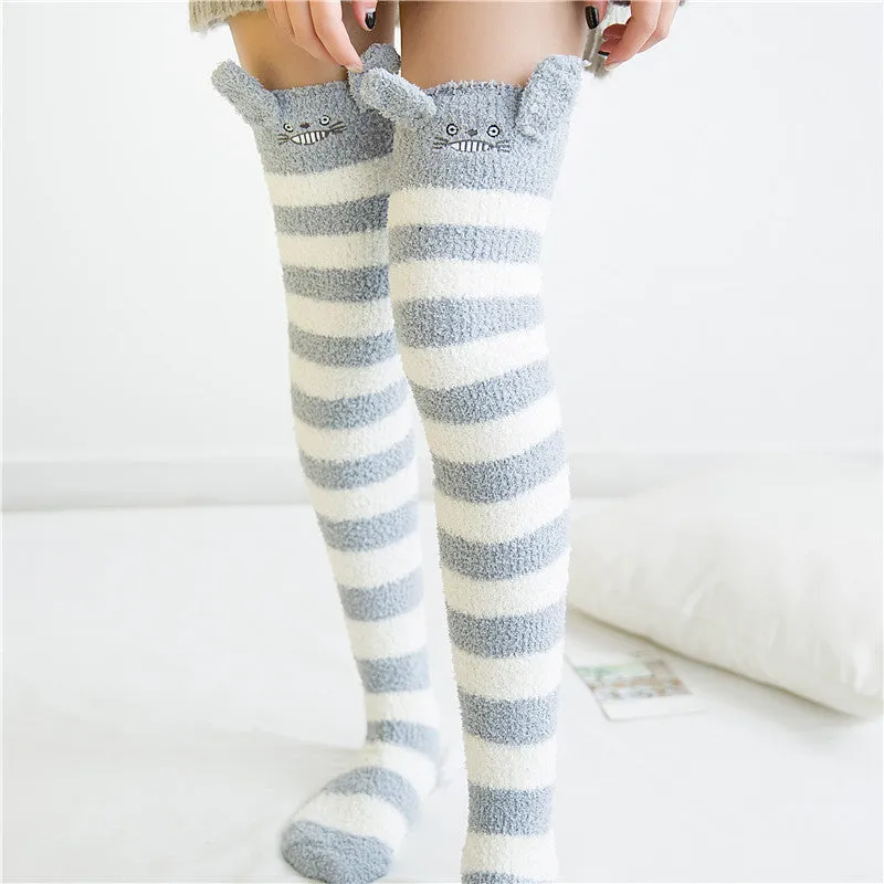 VenusFox Japanese Mori Girl Animal Cute Knee Socks