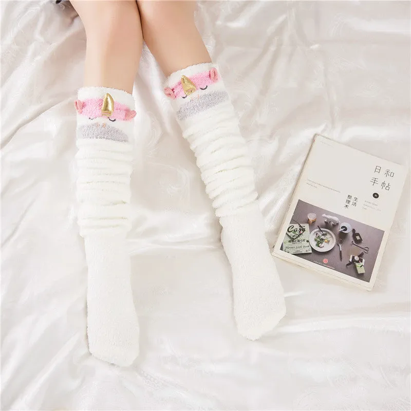 VenusFox Japanese Mori Girl Animal Cute Knee Socks