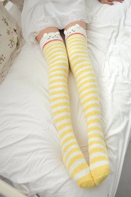 VenusFox Japanese Mori Girl Animal Cute Knee Socks