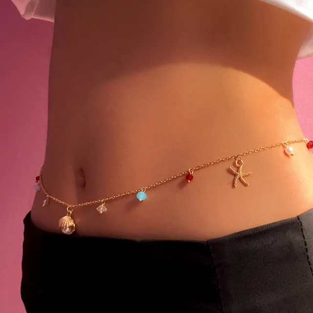 Vintage Aesthetic Belly Chain