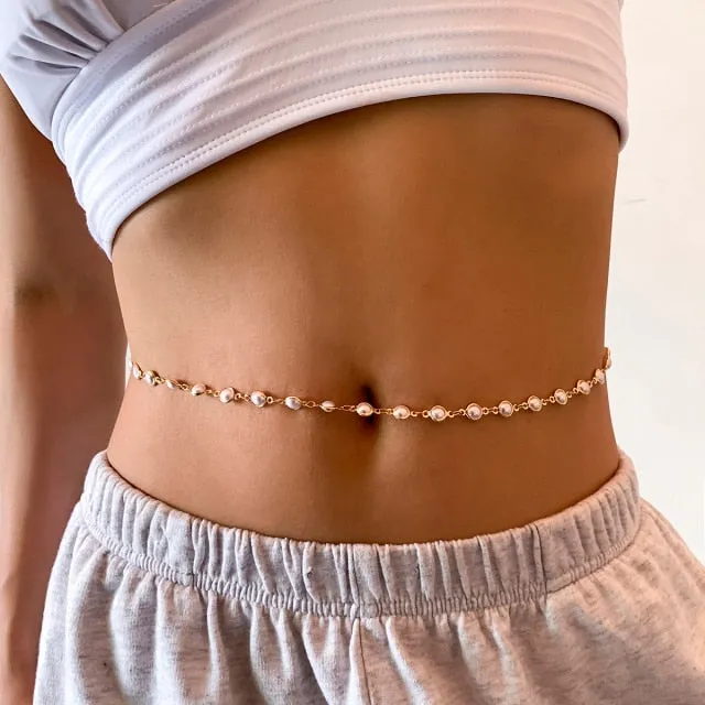 Vintage Aesthetic Belly Chain