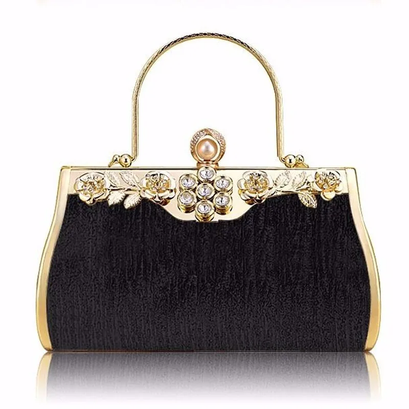 Women Luxury Handbags Diamonds Metal Small Day Clutch Party Evening Dress Evening Bags Wedding Female Purse Bags